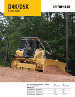 Buldožeri Caterpillar D5K XL