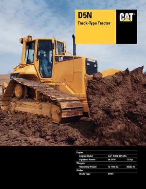 Buldožeri Caterpillar D 5 N XLP