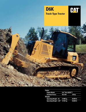 Buldožeri Caterpillar D6K LGP