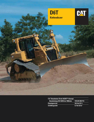 Buldožeri Caterpillar D6T LGP
