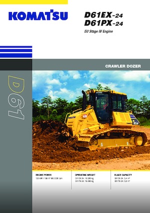 Buldožeri Komatsu D61PX-24E0