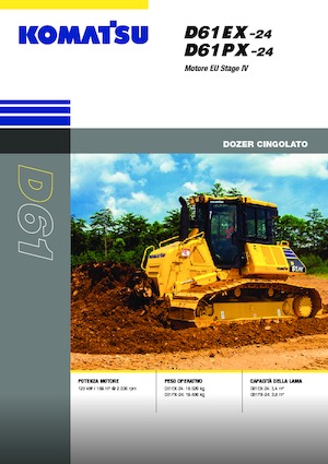Buldožeri Komatsu D61PX-24E0