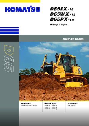 Buldožeri Komatsu D65WX-18E0