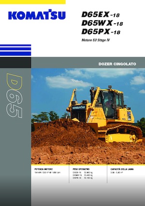 Buldožeri Komatsu D65WX-18E0