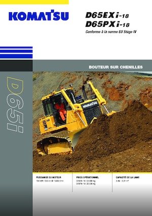 Buldožeri Komatsu D65EXi-18