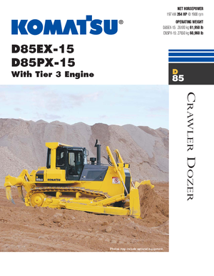 Buldožeri Komatsu D85PX-15E0