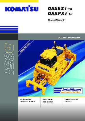 Buldožeri Komatsu D85EXi-18E0