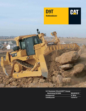 Buldožeri Caterpillar D9T