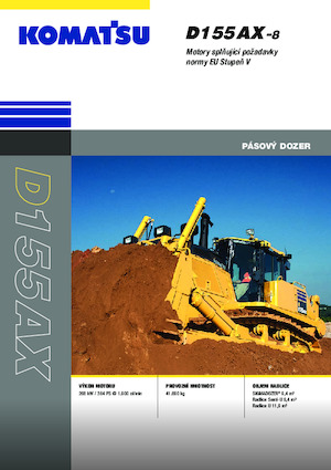 Buldožeri Komatsu D155AX-8E0