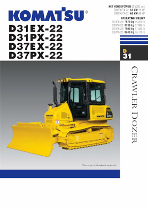 Buldožeri Komatsu D31EX-22