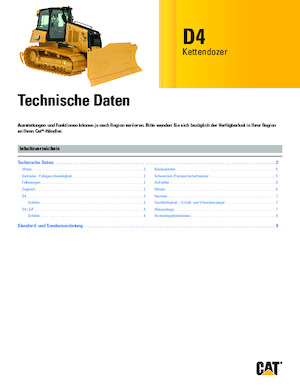 Buldožeri Caterpillar D4 XL