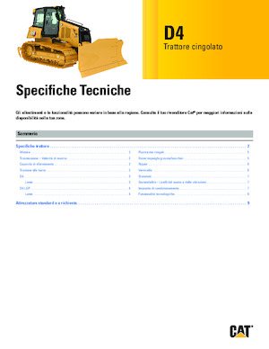 Buldožeri Caterpillar D4 XL