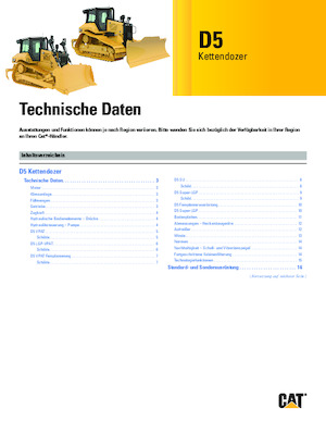 Buldožeri Caterpillar D5 LPG VPAT