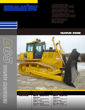 Buldožeri Komatsu D65WX-18 WH