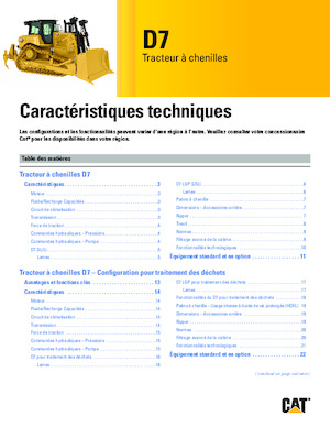 Buldožeri Caterpillar D7 LGP