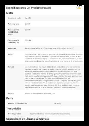 Buldožeri Caterpillar D8