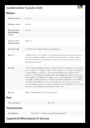 Buldožeri Caterpillar D8