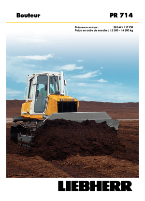 Buldožeri Liebherr PR 714 LGP