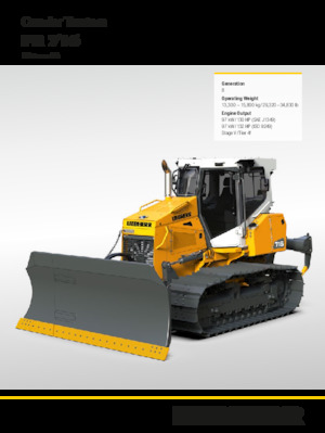 Buldožeri Liebherr PR 716 XL G8.0