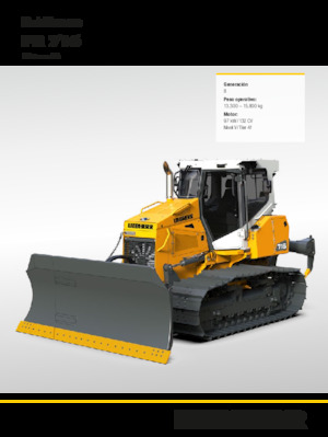 Buldožeri Liebherr PR 716 Litronic