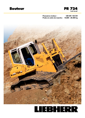 Buldožeri Liebherr PR 724 XL