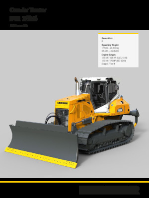 Buldožeri Liebherr PR 726 LGP G8.0