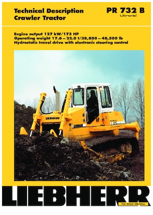 Buldožeri Liebherr PR 732 B Litr.
