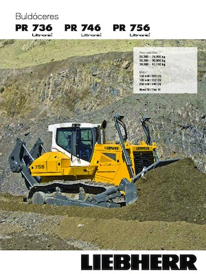 Buldožeri Liebherr PR 746 L