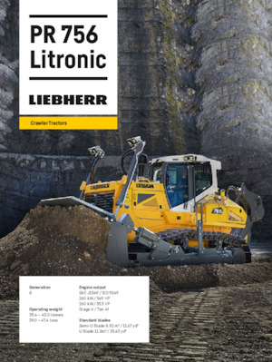 Buldožeri Liebherr PR 756 Litronic 