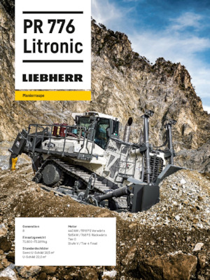 Buldožeri Liebherr PR 776 Litronic 