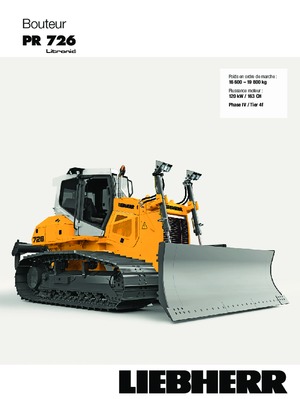 Buldožeri Liebherr PR 726 LGP