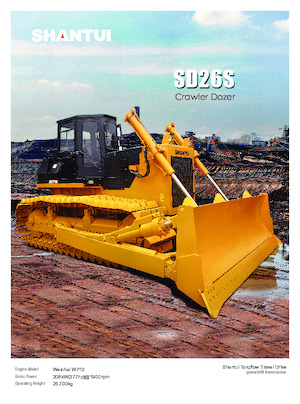 Buldožeri Shantui SD26S
