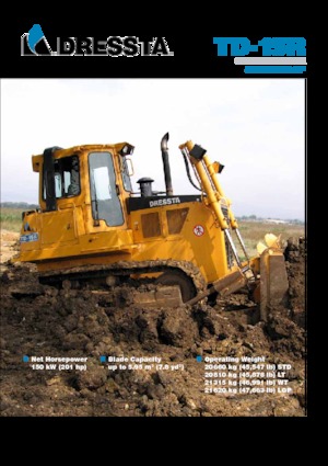 Buldožeri Dressta TD 15 R WT