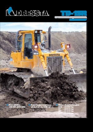 Buldožeri Dressta TD 15 R WT