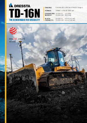 Buldožeri Dressta TD 16N LGP