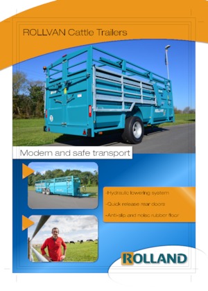 Prikolice za stoku Rolland ROLLVAN 74