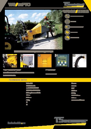 Sjekači drva TS-Industrie 10 PTO