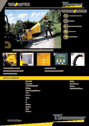 Sjekači drva TS-Industrie 10 PTO