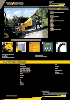 Sjekači drva TS-Industrie 10 PTO