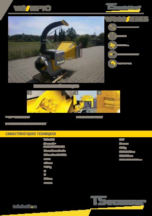 Sjekači drva TS-Industrie 18 PTO