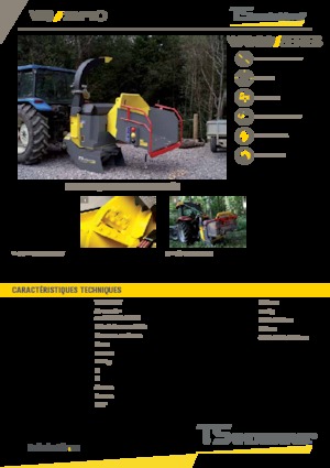 Sjekači drva TS-Industrie 20 PTO
