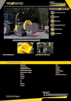 Sjekači drva TS-Industrie 23 PTO