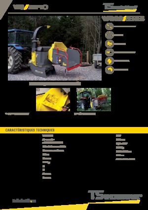 Sjekači drva TS-Industrie 23 PTO