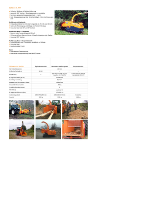 Sjekači drva Jensen A.141 Z