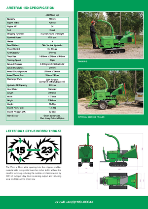 Sjekači drva Green Mech Aborist 150-26 D