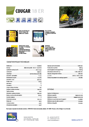Sjekači drva TS-Industrie Cougar 18 ER