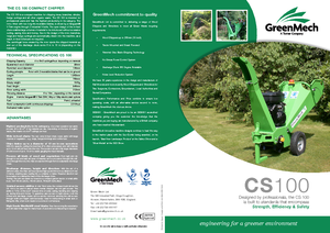 Sjekači drva Green Mech CS 100-14 PS