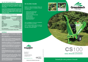 Sjekači drva Green Mech CS 100-18 PS