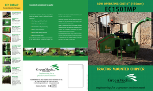 Sjekači drva Green Mech ECO 150 TMP