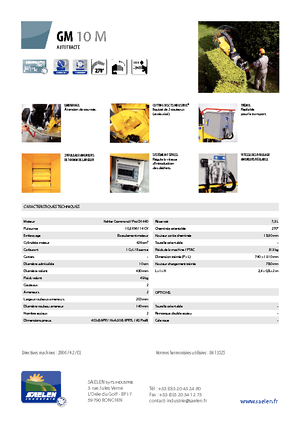 Sjekači drva TS-Industrie GM 10 M